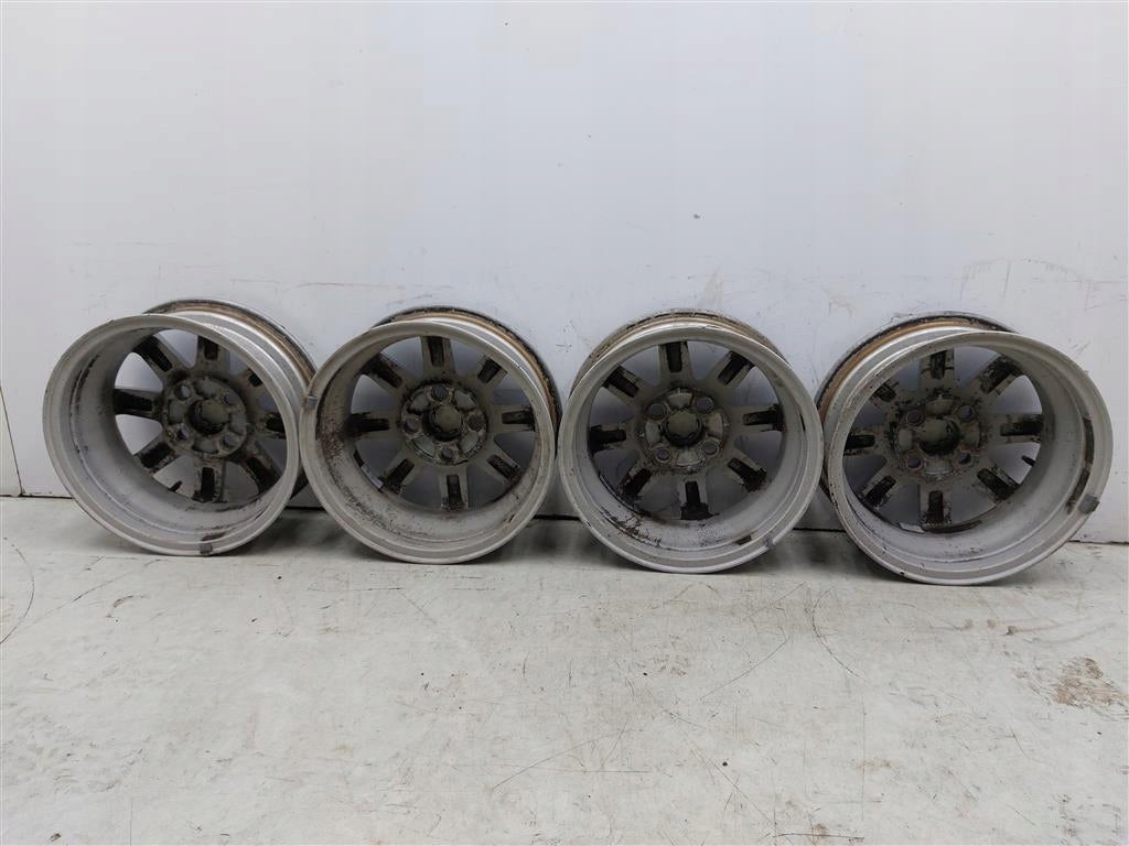 4x Alufelge 14 Zoll 5.0" 4x108 Matt Silber Ford Focus Rim Wheel FEL1900048755vr