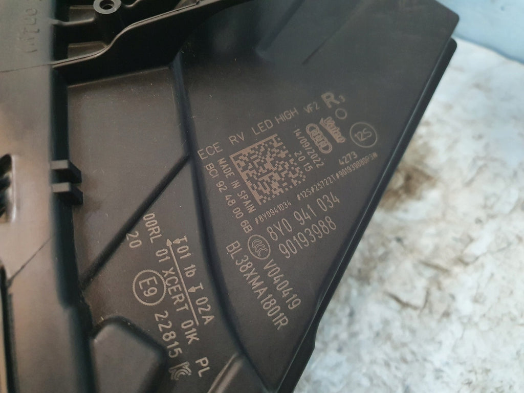 Frontscheinwerfer Audi A3 8Y0941033 8Y0941034 LED Ein Satz Headlight SCH3515257734am