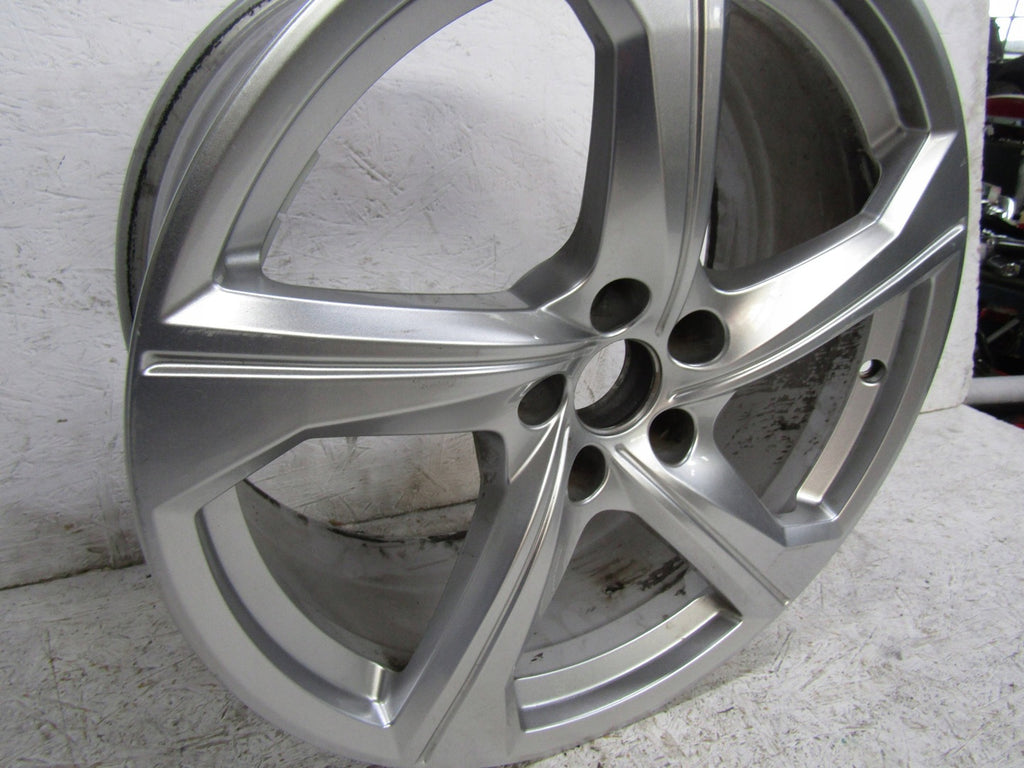 1x Alufelge 19 Zoll 8.5" 5x112 40ET Glanz Silber 4K0601025AJ Audi A6 C8