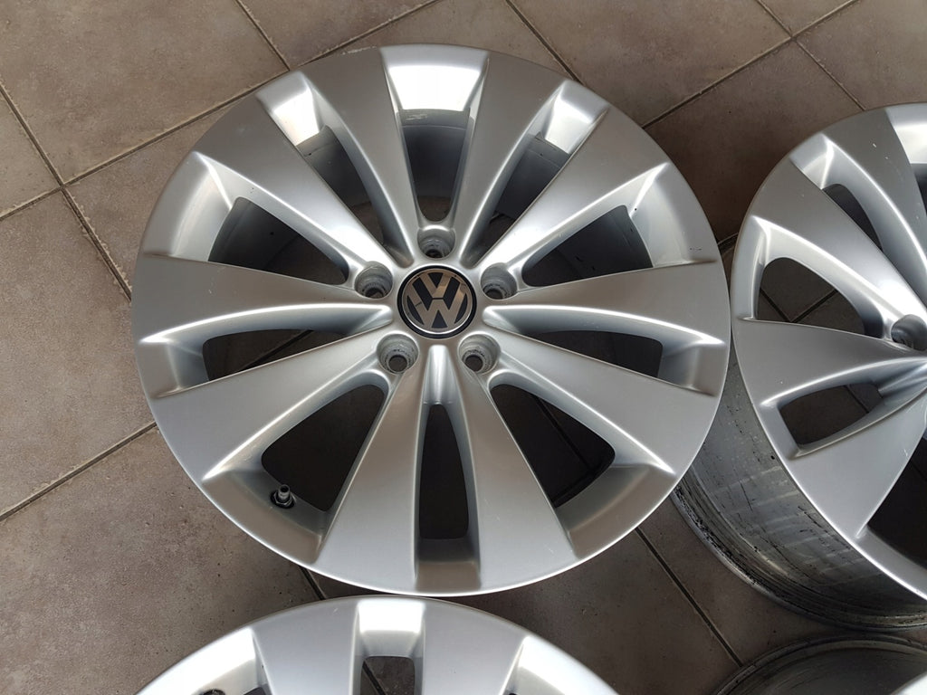 4x Alufelge 17 Zoll 8.0" 5x112 41ET 3C8601025 VW Scirocco Passat Rim Wheel FEL7489633718bn