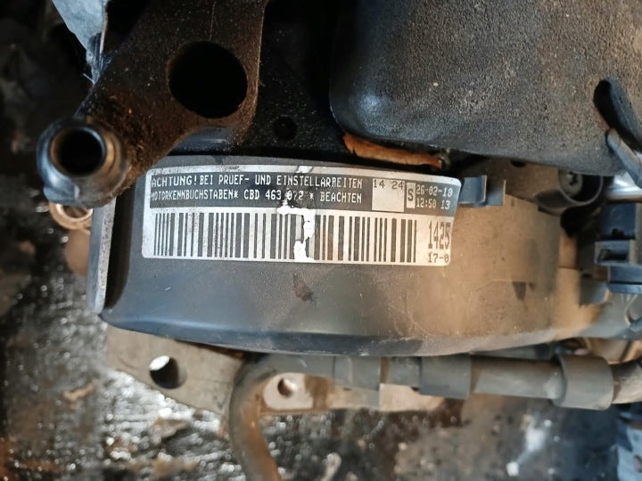 Motor Audi Seat Skoda VW I CBD 2.0 TDI 90PS 66kW Diesel Engine Unkomplett MOT3527481762aa