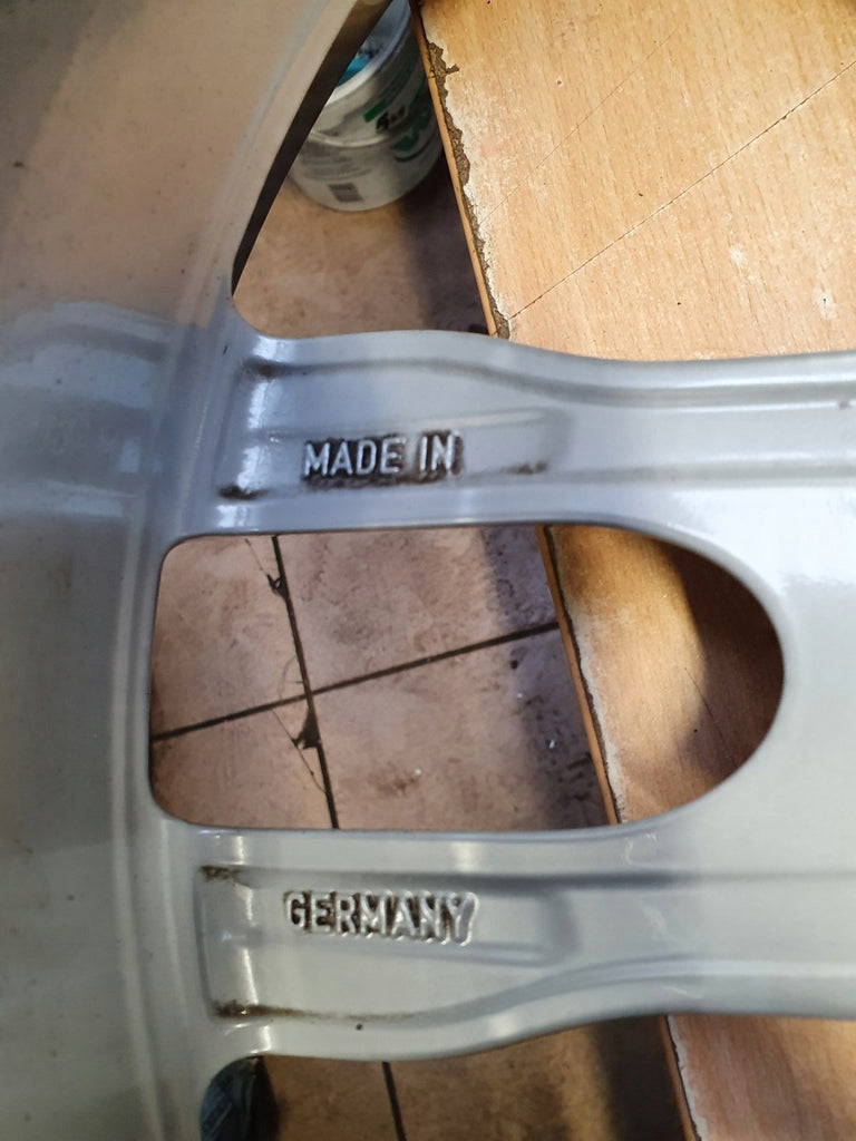 1x Alufelge 19 Zoll 9.5" 5x130 45ET Silber 98136214902 Porsche Cayman Rim Wheel