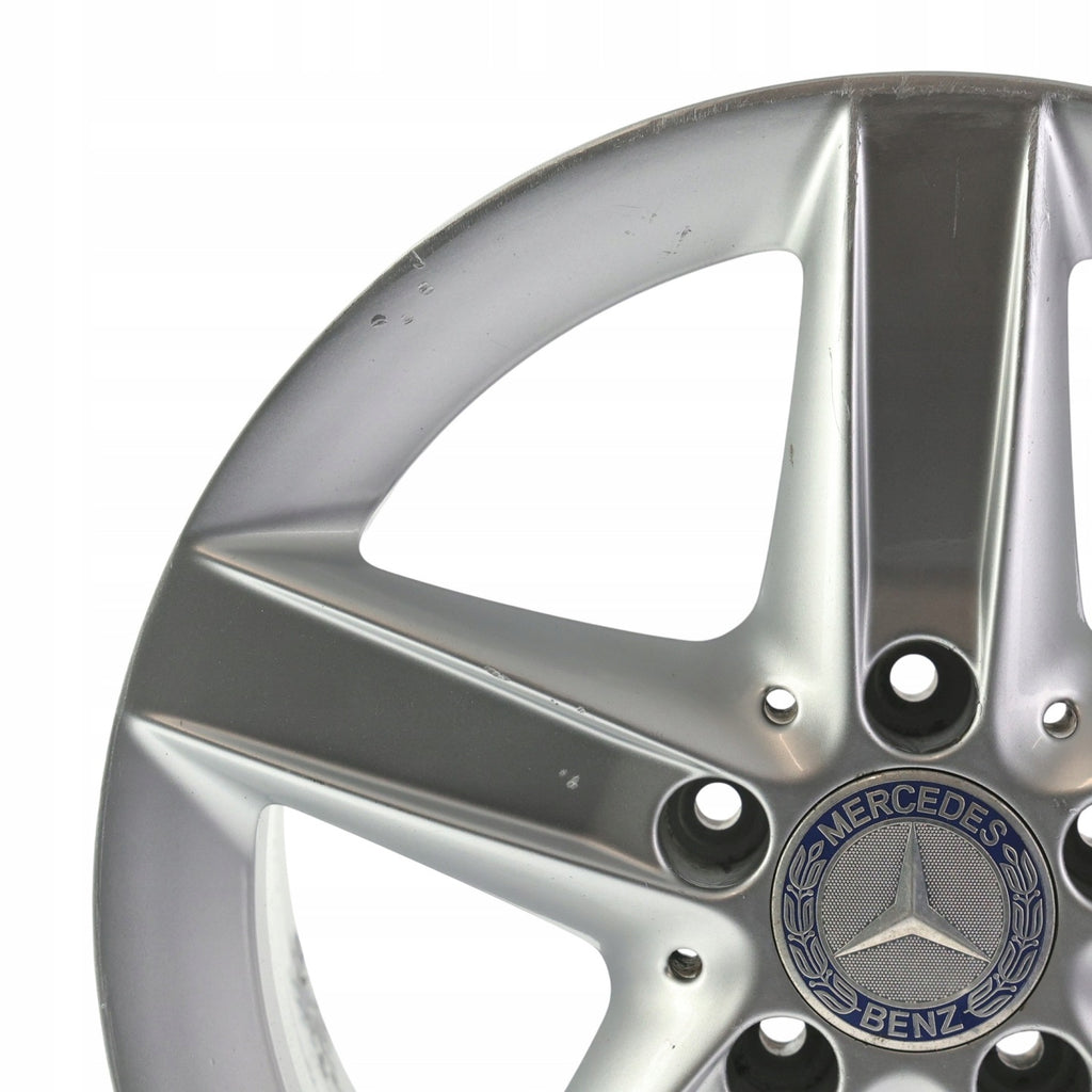 1x Alufelge 16 Zoll 8.0" 5x112 A1714013402 Mercedes-Benz Slk R171 Rim Wheel FEL3823000325ym