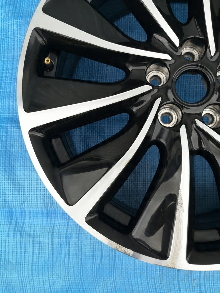 1x Alufelge 19 Zoll 7.0" 5x108 38ET Glanz Schwarz YP00174580 Opel Grandland X