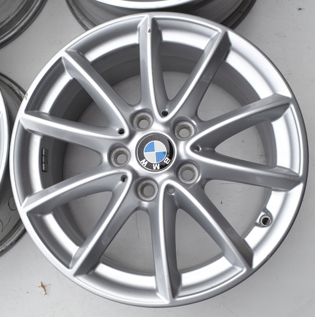 4x Alufelge 16 Zoll 7.0" 5x112 52ET Glanz Silber 6855080 BMW F44 F45 F46 FEL9900581587sc