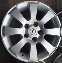 Load image into Gallery viewer, 4x Alufelge 15 Zoll 6.5" 5x110 35ET Glanz Silber Opel Rim Wheel FEL7841290907oo