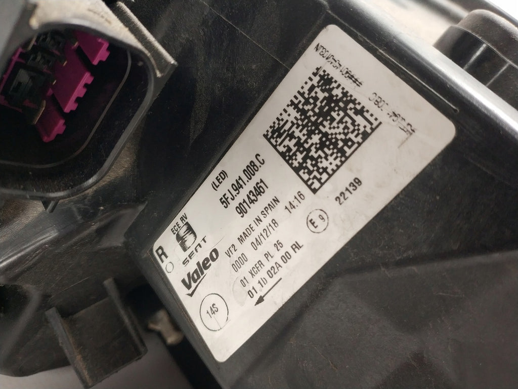 Frontscheinwerfer Seat Tarraco 5FJ941008C 5FJ941008 Full LED Rechts Headlight