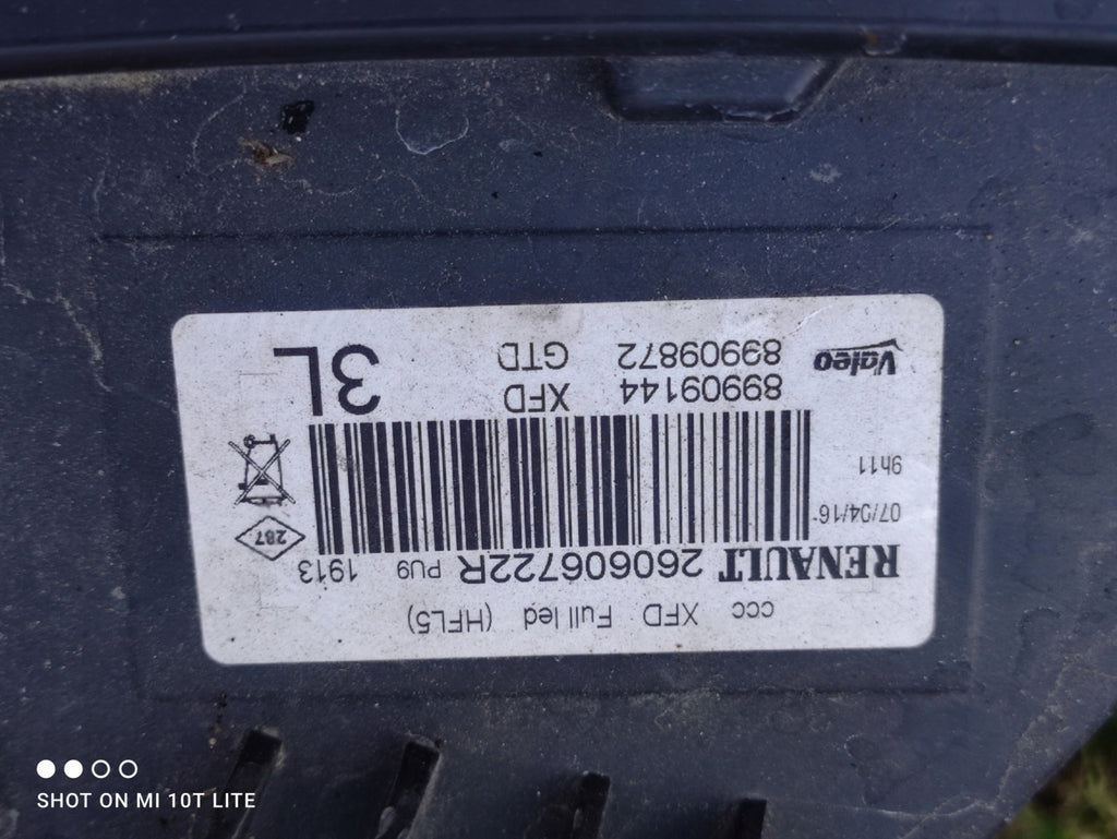 Frontscheinwerfer Renault Talisman Full LED Ein Satz Scheinwerfer Headlight SCH6706701605dw