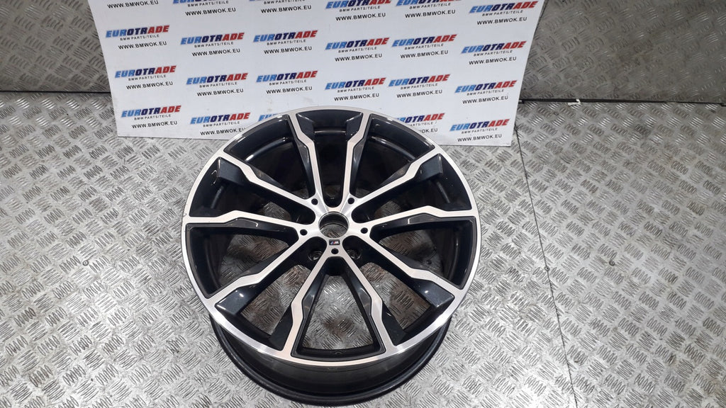 1x Alufelge 20 Zoll 9.5" 5x112 43ET Glanz Graphit 8010269 BMW G01 G02 Mg FEL1022405673vs