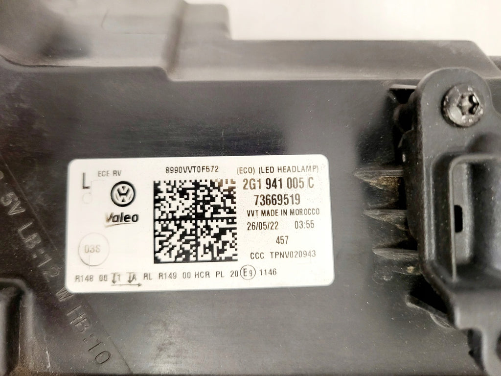 Frontscheinwerfer VW Polo 2G1941005C 73669519 LED Links Scheinwerfer Headlight