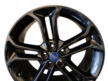 Load image into Gallery viewer, 1x Alufelge 19 Zoll 8.0" 5x108 55ET Glanz Schwarz F1EJ-1007-G1A Ford Focus FEL9525521315zn