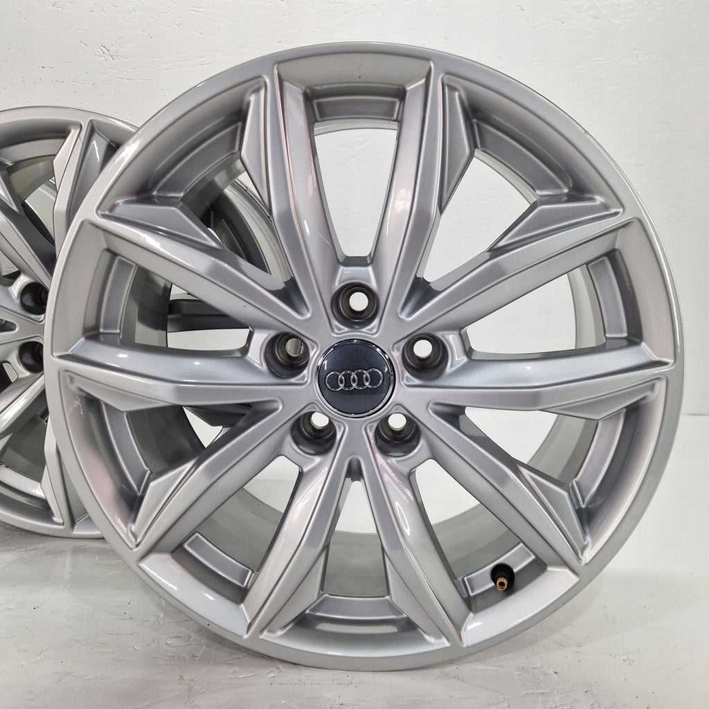 4x Alufelge 17 Zoll 7.0" 5x112 34ET Glanz Silber Audi Rim Wheel FEL1931226246by