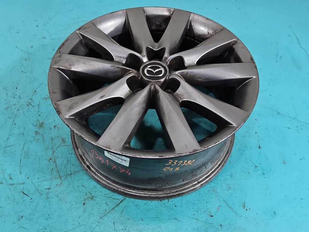 1x Alufelge 17 Zoll 7.5" 5x114.3 50ET Glanz Grau Mazda 6 Rim Wheel FEL5062966345dz