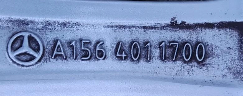 1x Alufelge 17 Zoll 6.5" 5x112 38ET A1564011700 Mercedes-Benz X156 Rim Wheel FEL3439499974sq