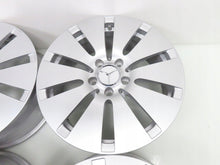 Laden Sie das Bild in den Galerie-Viewer, 4x Alufelge 17 Zoll 7.0" 5x112 48 5ET Silber A2054012100 Mercedes-Benz W205 W204 FEL3574033558jo