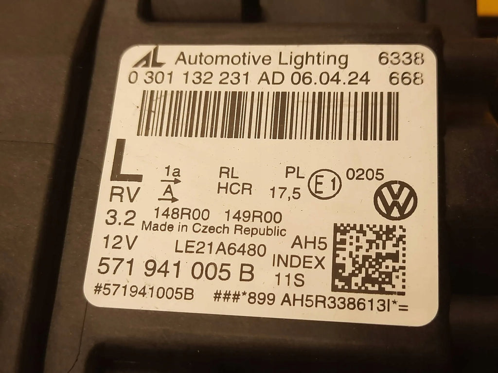 Frontscheinwerfer VW Tiguan 571941005B LED Links Scheinwerfer Headlight