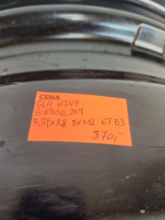 1x Alufelge 18 Zoll 7.5" 5x112 53ET A2474012800 Mercedes-Benz W247 Rim Wheel FEL8819546915ts