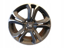 Load image into Gallery viewer, 1x Alufelge 16 Zoll 6.0" 4x108 23ET Glanz Grau 9673773677 Peugeot 208 I FEL3098458665vy