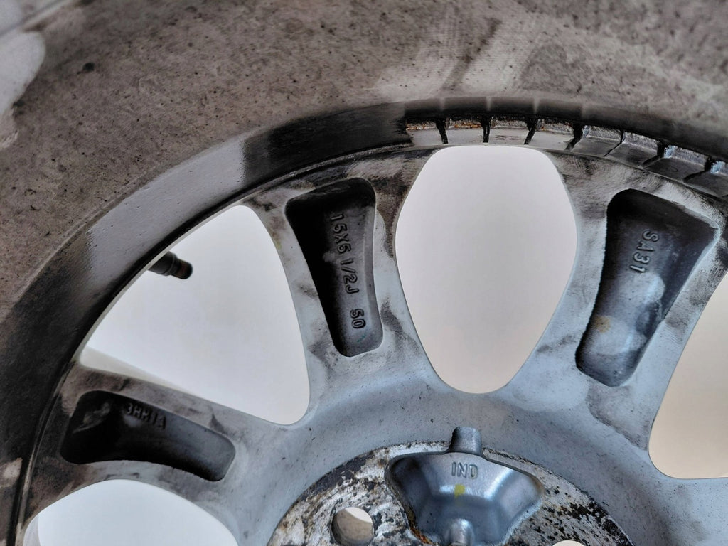 1x Alufelge 15 Zoll Nissan Micra I Rim Wheel FEL3375528362sa