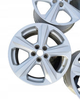 Load image into Gallery viewer, 1x Alufelge 18 Zoll 7.5" 5x108 55ET Glanz Silber 80A601025AR Ford Galaxy I Kuga FEL5655281618vg