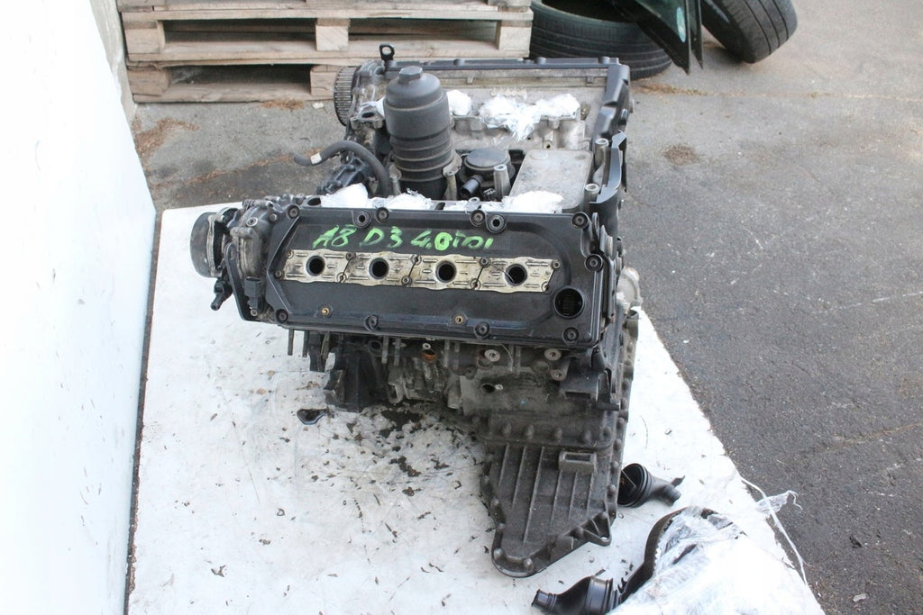 Motor Audi A8 ASE 4.0 TDI 275PS 202kW Diesel Engine Unkomplett