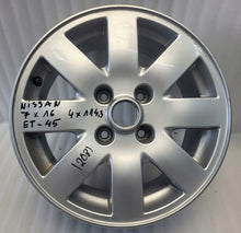 Laden Sie das Bild in den Galerie-Viewer, 1x Alufelge 16 Zoll 7.0" 4x114.3 45ET Nissan X-Trail Xtrail Qashqai Rim Wheel FEL3325165847jd