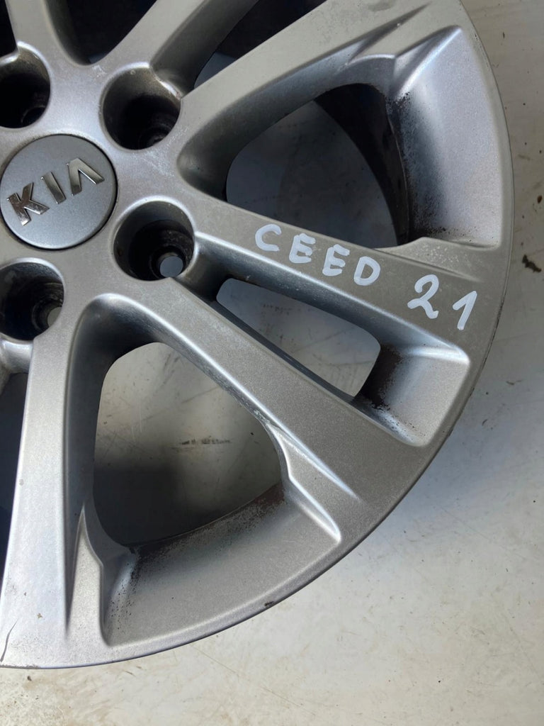 1x Alufelge 16 Zoll 6.5" 5x114.3 52910A2200 Kia Ceed Rim Wheel FEL7758723118ng