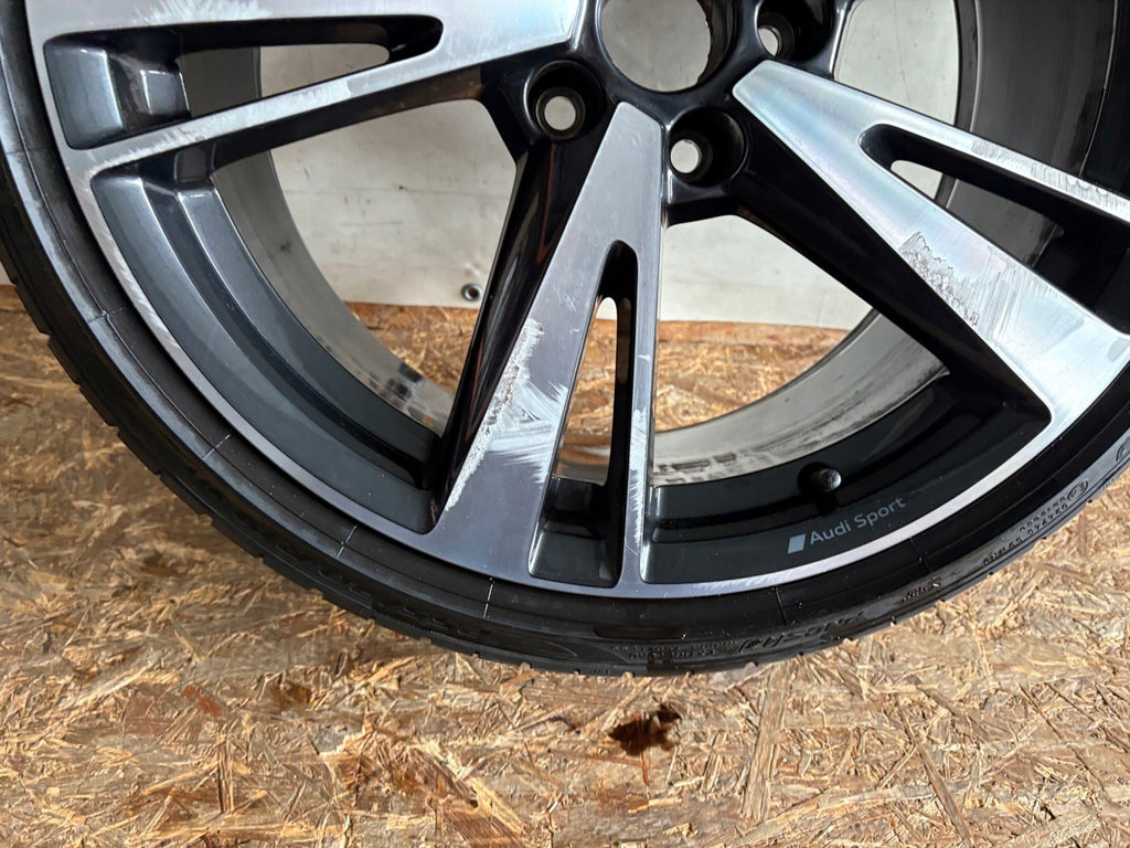 1x Alufelge 19 Zoll 8.5" 5x112 46ET Glanz 8Y0601025EM Audi A3 Rim Wheel FEL5243747851zz