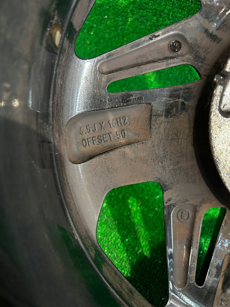 1x Alufelge 16 Zoll 6.5" 5x114.3 50ET Glanz Graphit 52910-G4600 Hyundai I30 Iii