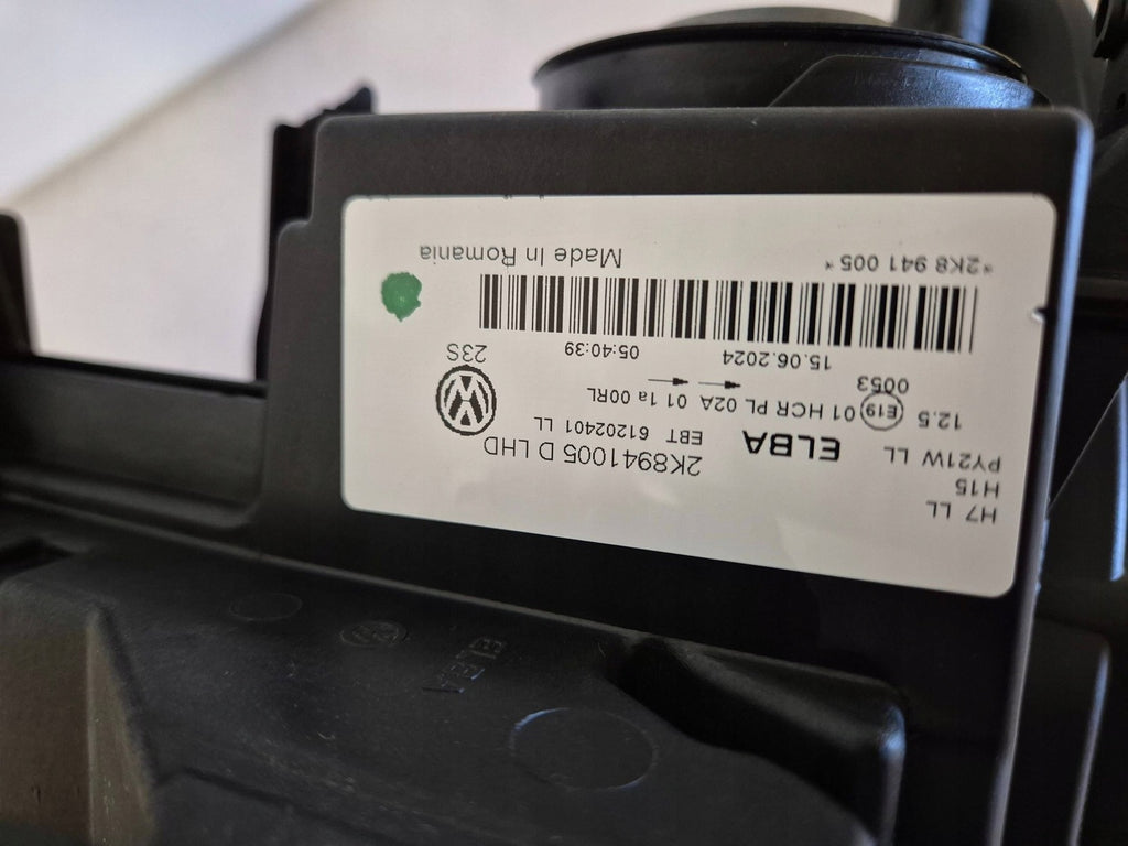 Frontscheinwerfer VW Caddy 2K8941005 Ein Stück (Rechts oder Links) Headlight SCH6047076643rr