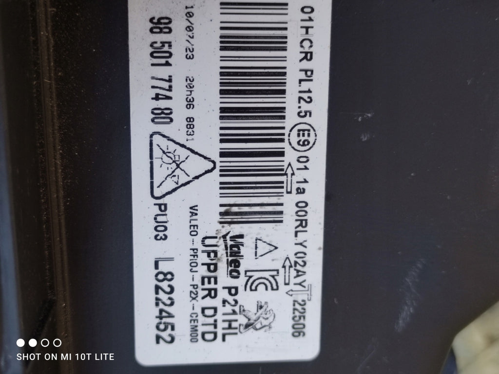 Frontscheinwerfer Peugeot 2008 II 9850597780 Full LED Rechts oder Links SCH5752599193um