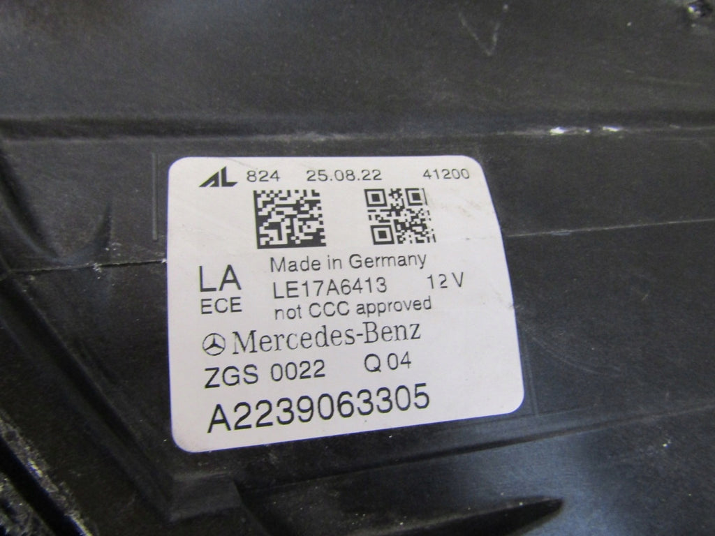 Frontscheinwerfer Mercedes-Benz W223 2239063305 LED Links Scheinwerfer Headlight SCH6873814236wz