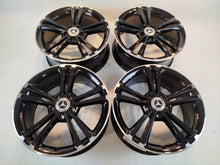 Load image into Gallery viewer, 4x Alufelge 18 Zoll 7.5" 5x112 49ET Glanz Schwarz A1774011300 Mercedes-Benz FEL5976688143th