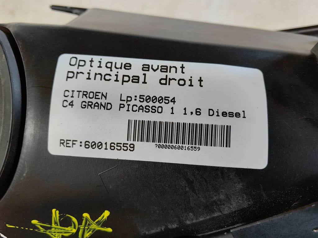 Frontscheinwerfer Citroën C4 Picasso I CCI1984 Xenon Rechts Headlight