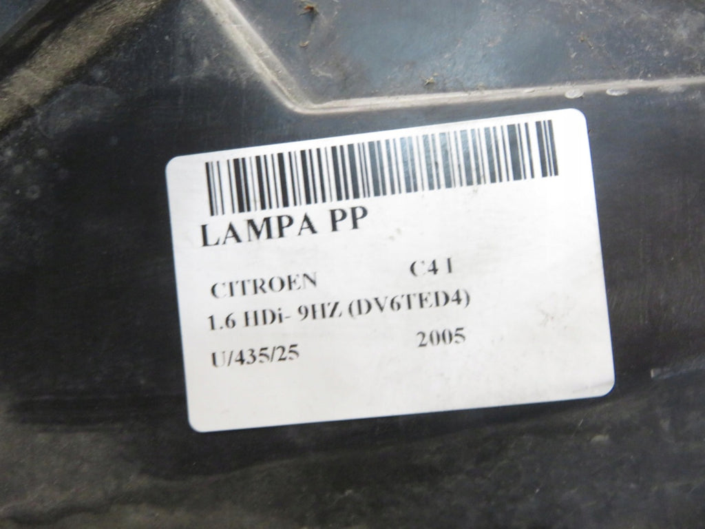 Frontscheinwerfer Citroën C4 I 9646894280 Rechts Scheinwerfer Headlight SCH9157454388yr