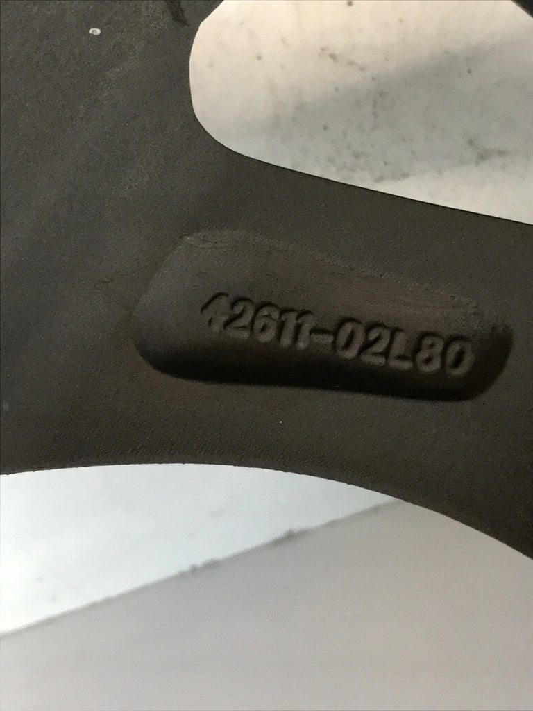 1x Alufelge 16 Zoll 6.5" 5x114.3 45ET Glanz Silber 42611-02L80 Toyota Rim Wheel