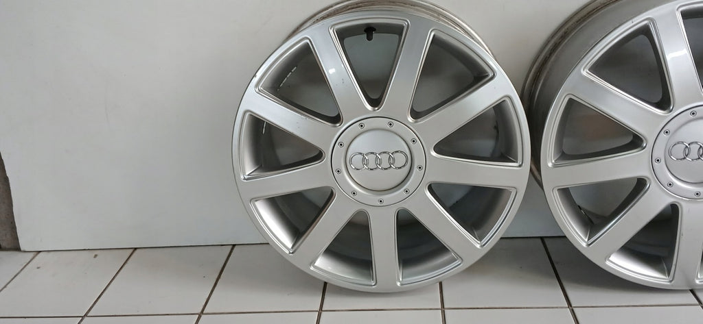 4x Alufelge 17 Zoll 7.5" 5x112 43ET Glanz Silber 8D0601025AD Audi C5 A4 B6 B7 FEL6808013507dt