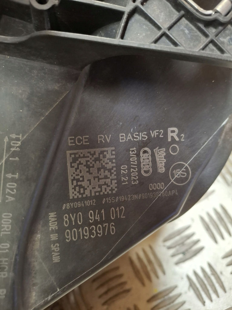 Frontscheinwerfer Audi A3 8Y0941012 Rechts Scheinwerfer Headlight SCH9394785410mg