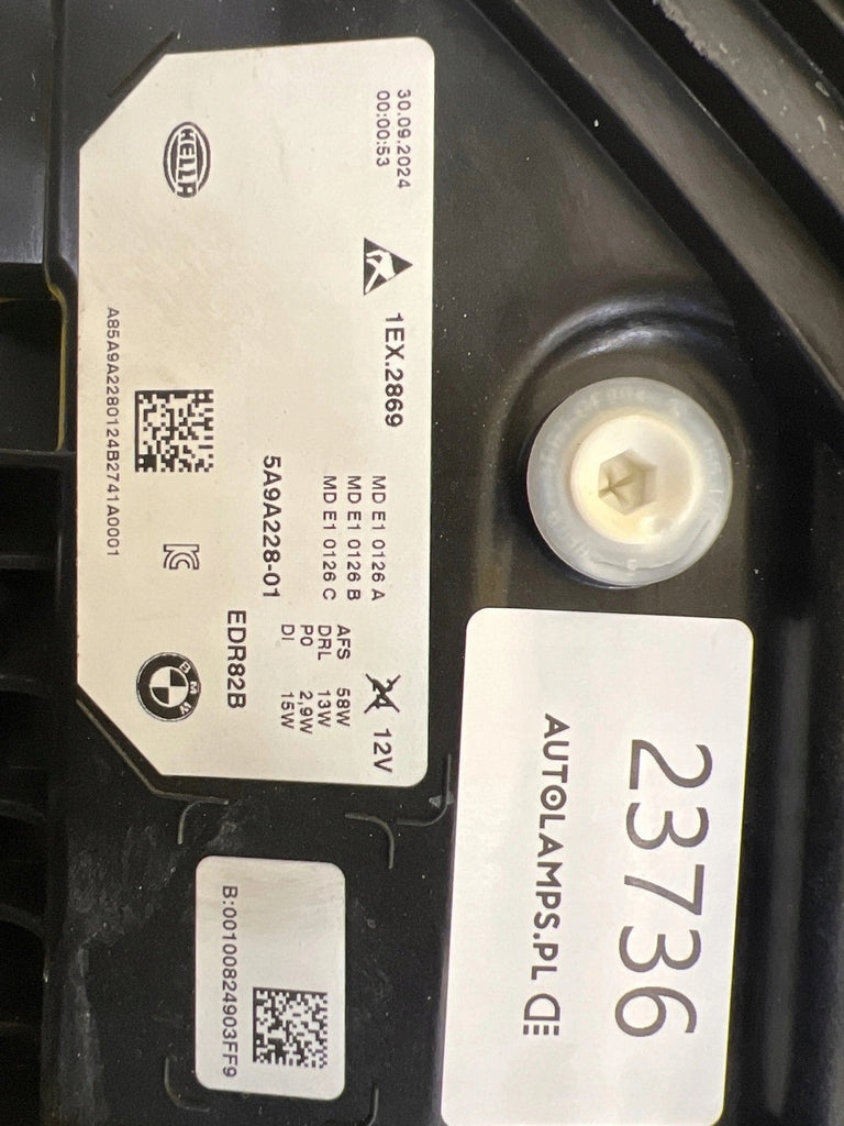 Frontscheinwerfer BMW X1 5A9A228-01 LED Rechts Scheinwerfer Headlight SCH1557935784dc