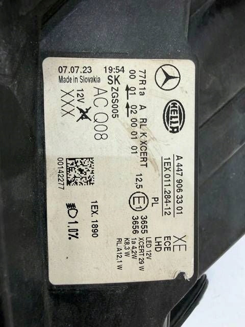 Frontscheinwerfer Mercedes-Benz Vito W447 A4479063303 Rechts Headlight SCH8007236388ya