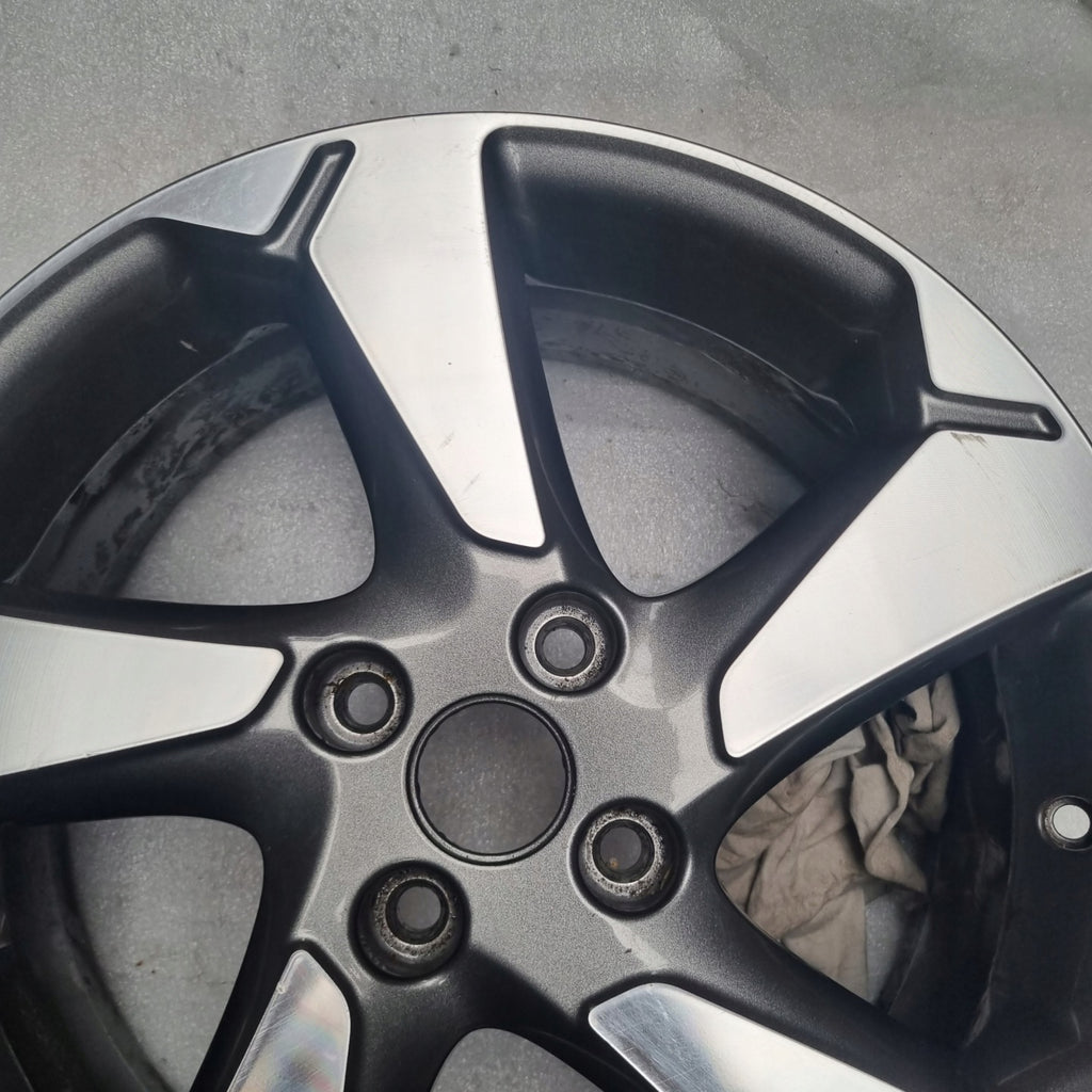 1x Alufelge 17 Zoll 7.0" 4x108 42 5ET Glanz Silber J1BC1007C1A Ford Fiesta FEL4775940798hd