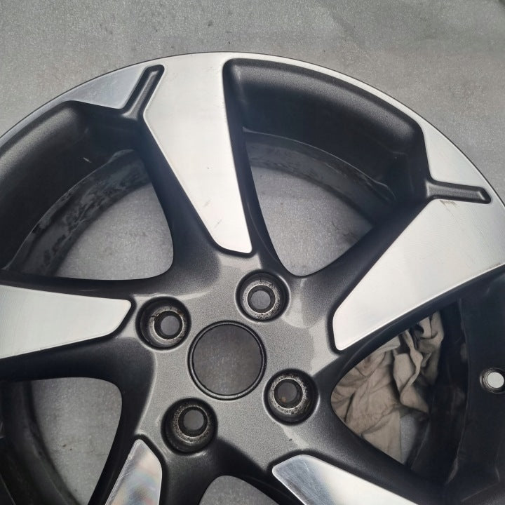 1x Alufelge 17 Zoll 7.0" 4x108 42 5ET Glanz Silber J1BC1007C1A Ford Fiesta FEL4775940798hd