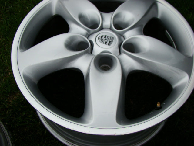 4x Alufelge 18 Zoll 8.0" 5x130 7L5601025C Porsche Cayenne Rim Wheel FEL7902563242oj
