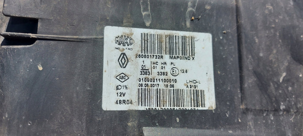 Frontscheinwerfer Renault Clio 260601732R Links Scheinwerfer Headlight SCH9214966097sd
