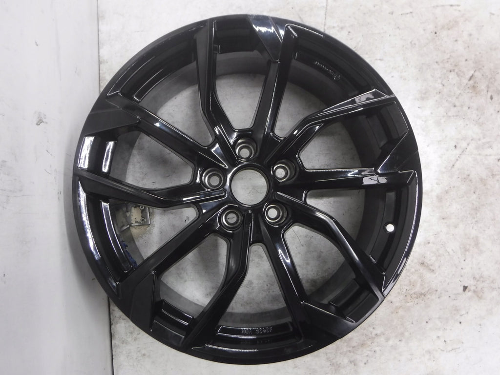 1x Alufelge 19 Zoll 8.0" 5x112 49ET Glanz Schwarz KBA53437 Audi I Rim Wheel FEL9919017411do
