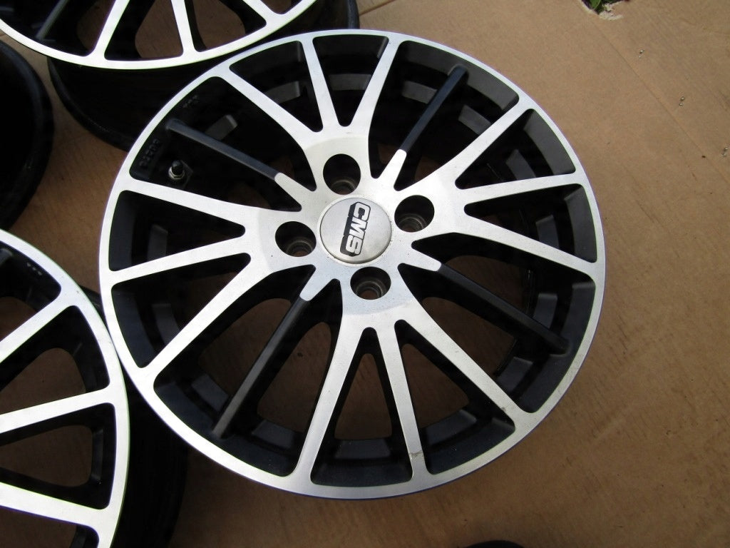 4x Alufelge 15 Zoll 5.5" 4x100 36ET KBA50278 Nissan Micra III K12 Thalia Clio