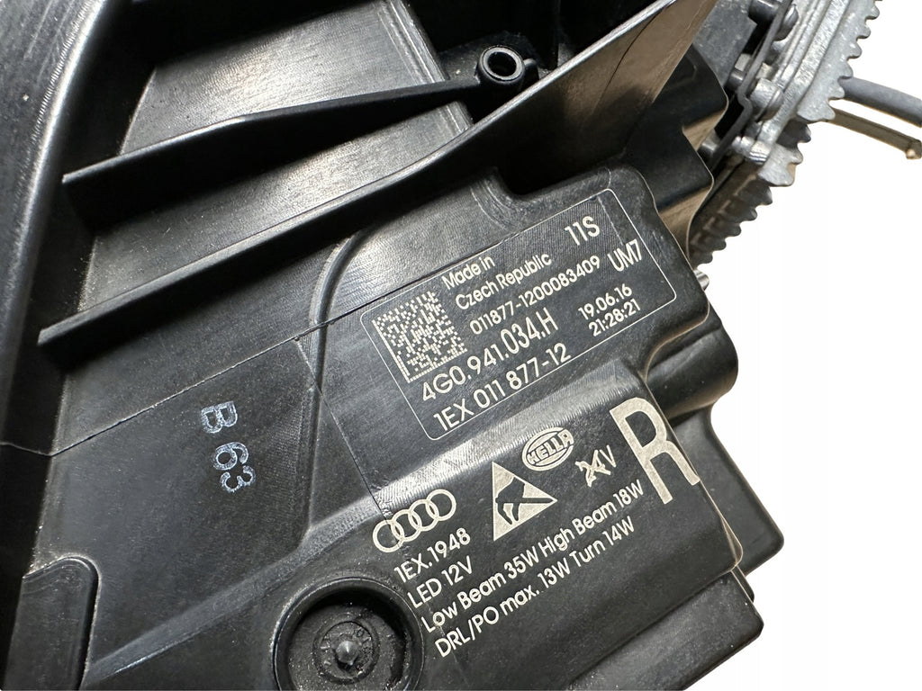 Frontscheinwerfer Audi A6 4G0941034H 4G0941774H LED Rechts Headlight