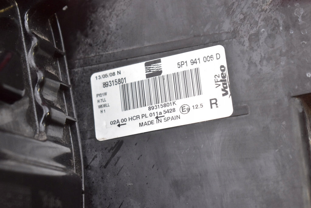 Frontscheinwerfer Seat Altea 5P1941006D Rechts Scheinwerfer Headlight