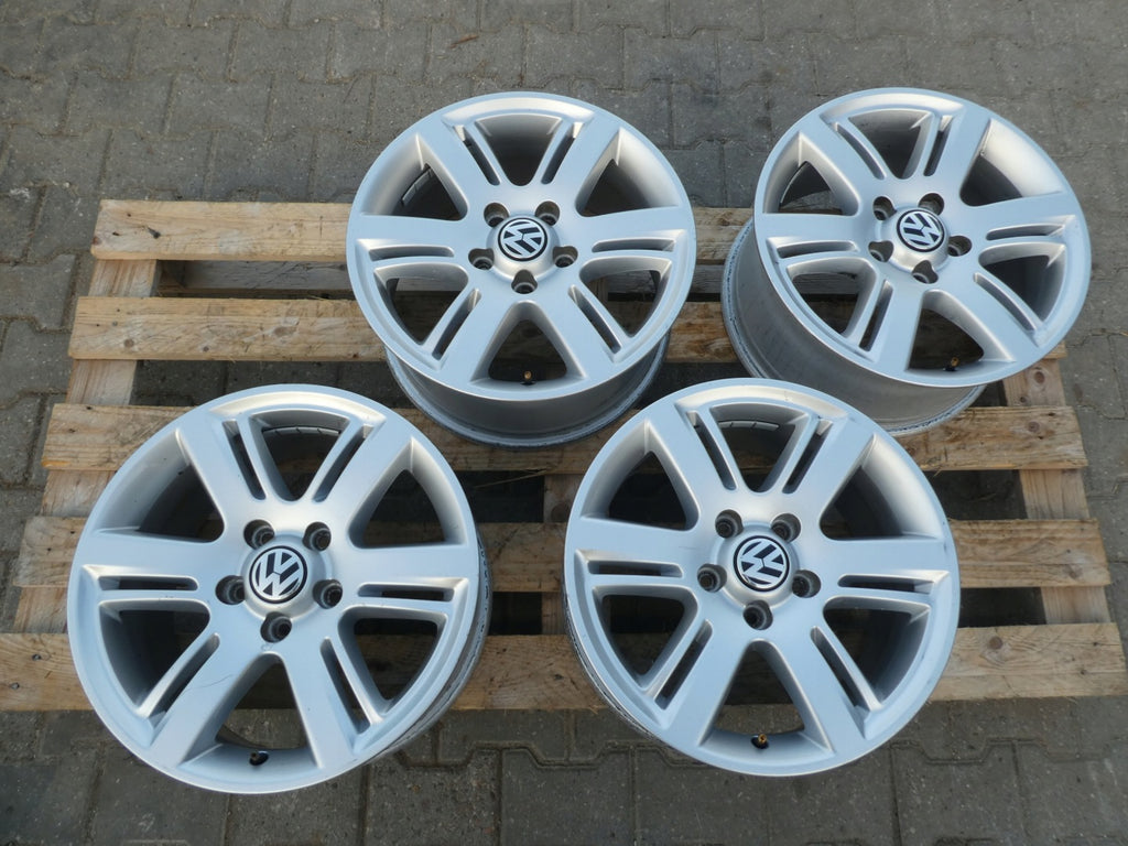 4x Alufelge 17 Zoll 8.0" 5x120 49ET Glanz Silber 2H0601025J VW Amarok Rim Wheel FEL7178571327wo