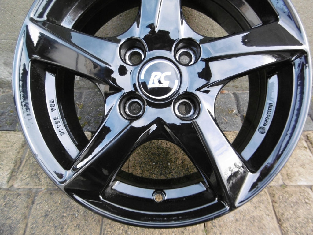 1x Alufelge 15 Zoll 6.0" 4x108 37 5ET Rim Wheel FEL8597920591wg